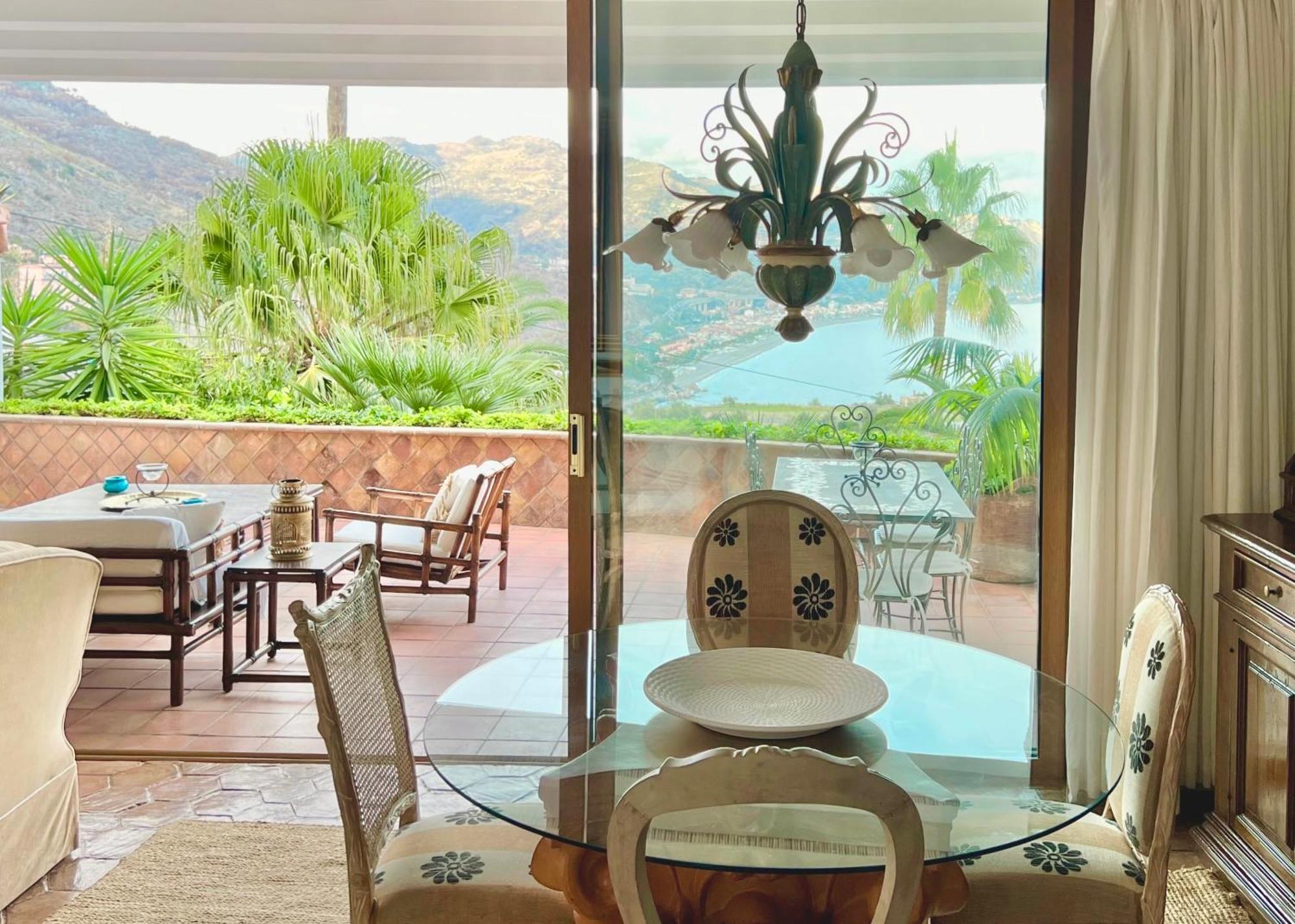 Villa Lou Taormina Private Villa With Panoramic Sea View Pool Luaran gambar